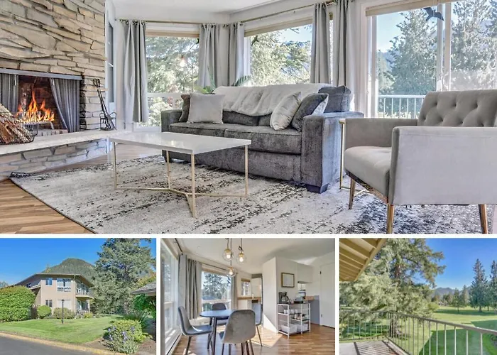 Ski-Mount Hood Charm-Welches,Golf And Ski Resort Condo,W&D, Wifi,Near Woods,Hiking,Fishing