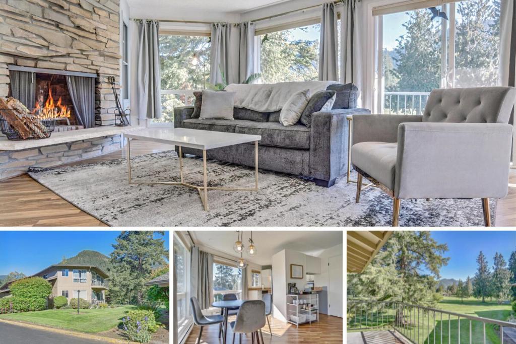 Ski-mount Hood Charm-welches,golf And Condo,w&d, Wifi,near Woods,hiking,fishing Apartment *